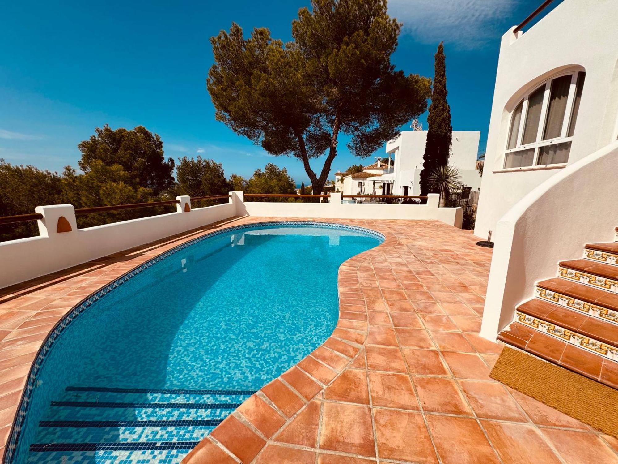Ibiza Dream Villa Denia, Seaview, Pool, Bbq, Airco, Wifi Extérieur photo